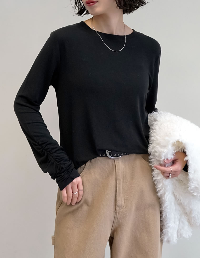 Re:EDIT（リエディ） ロンT Tシャツ レディース 7色 M/L トップス 長袖