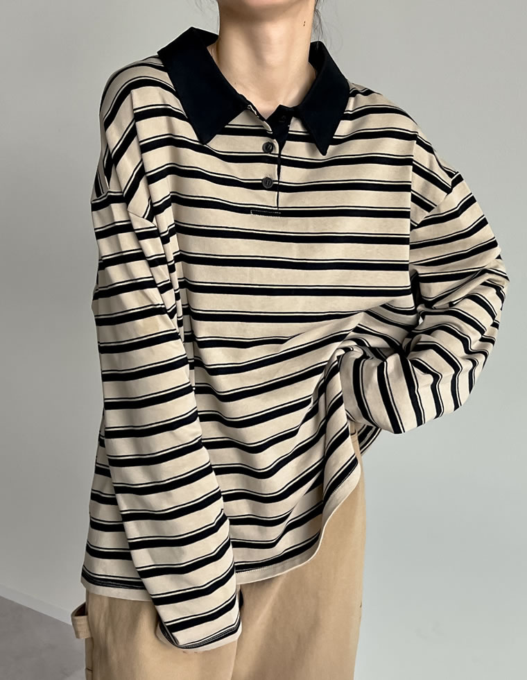 Re:EDIT カットソー レディース トップス ロングTシャツ ラガー
