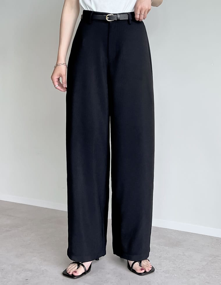 Re:EDIT 2BUY20%OFFクーポン パンツ レディース バレルレッグ