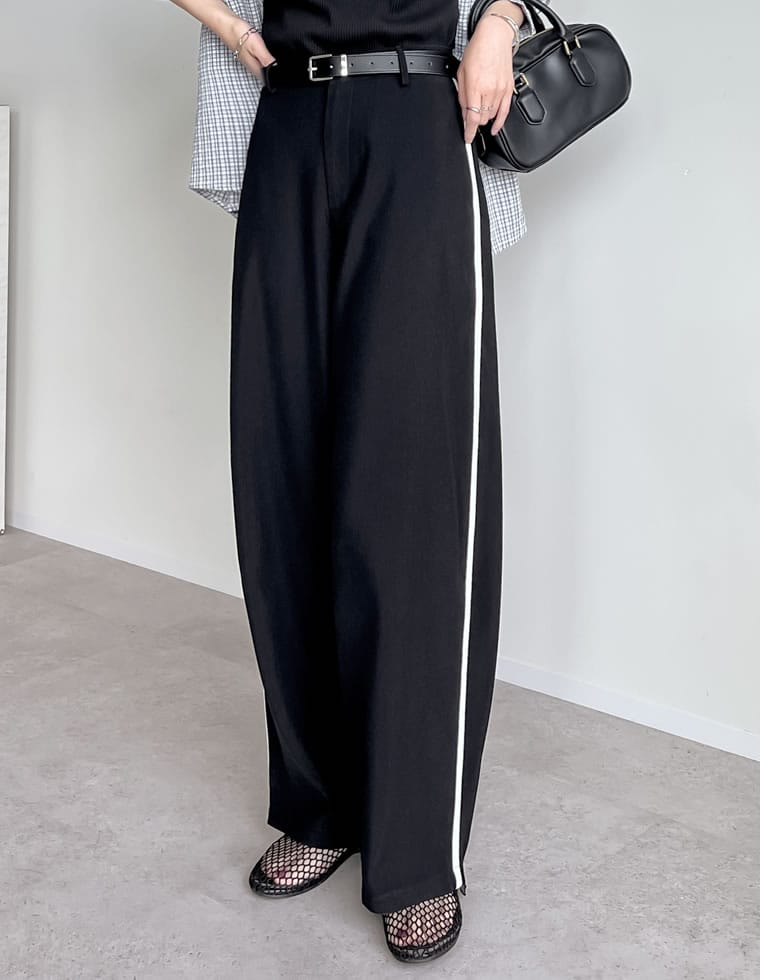 パンツ レディース バレルレッグ スラックス ツイルカーブパンツ オフィスカジュアル 通勤 低身長 高身長 秋冬 | Re:EDIT | 08