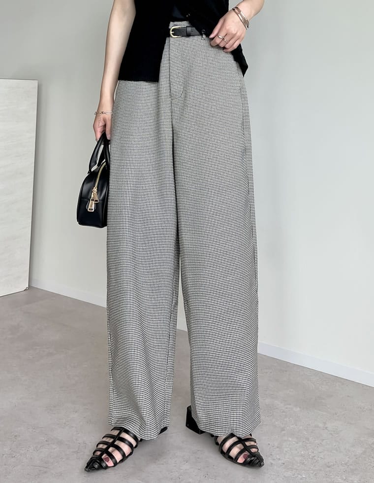 パンツ レディース バレルレッグ スラックス ツイルカーブパンツ オフィスカジュアル 通勤 低身長 高身長 秋冬 | Re:EDIT | 15