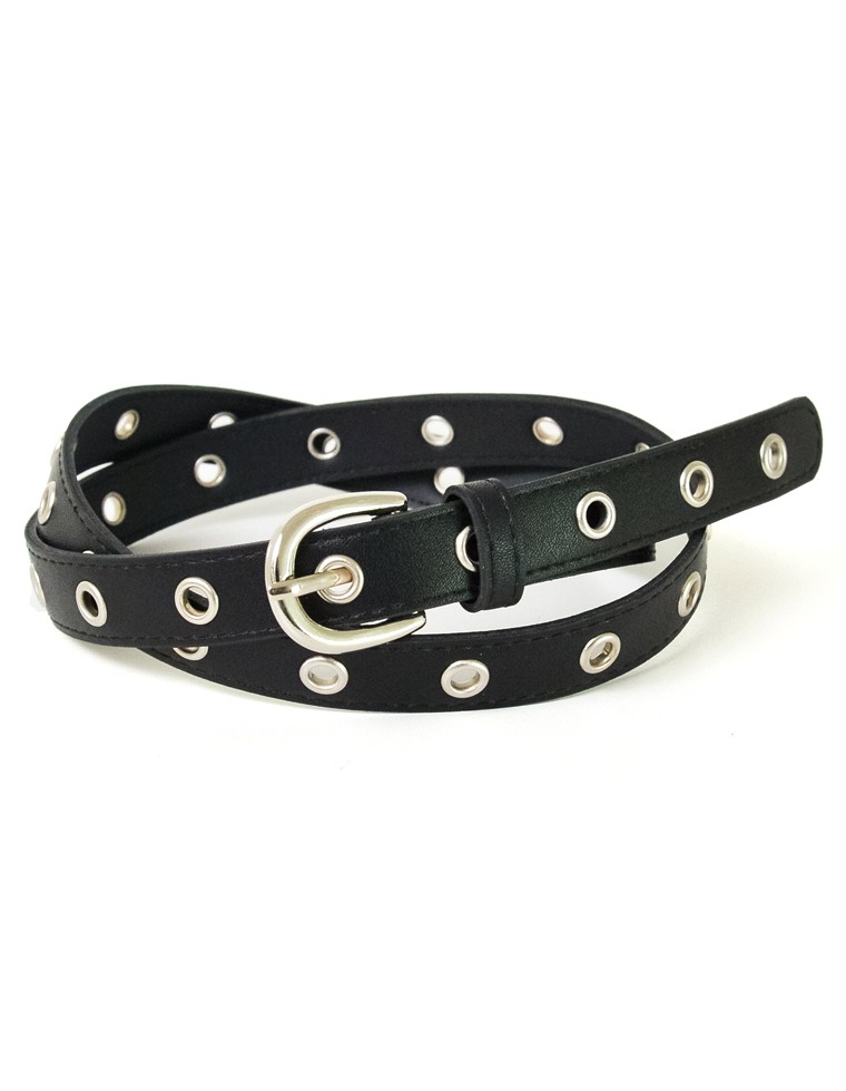 フェイクレザー細ベルト