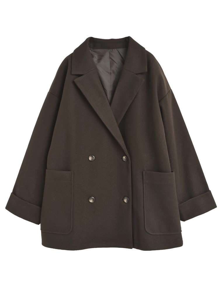 ルーズダブルテーラードジャケット