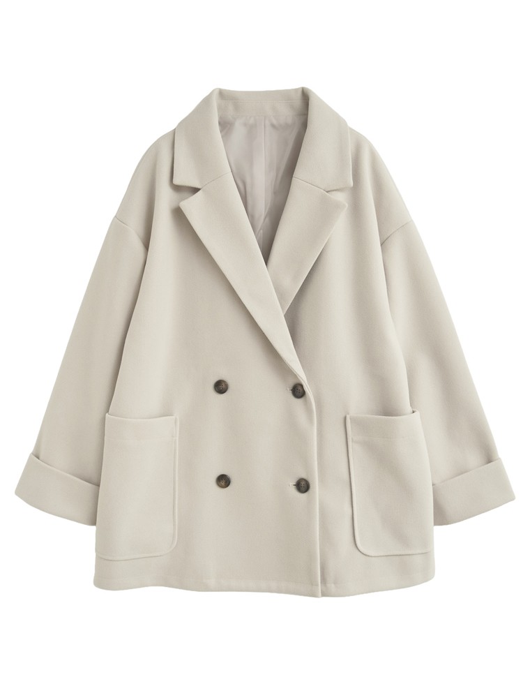 ルーズダブルテーラードジャケット