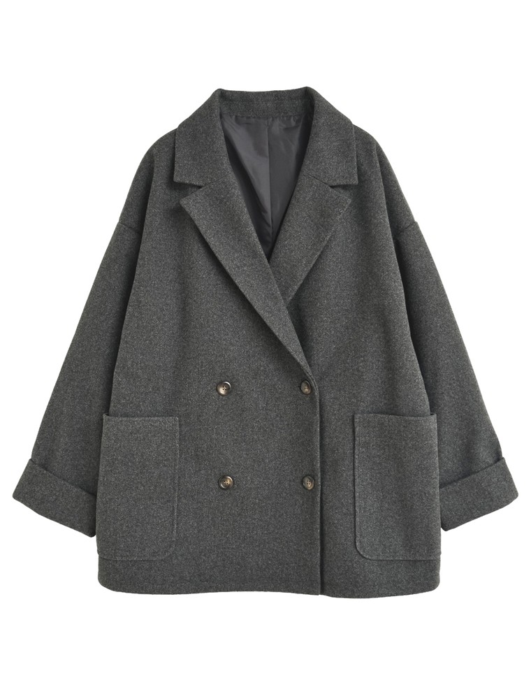 ルーズダブルテーラードジャケット