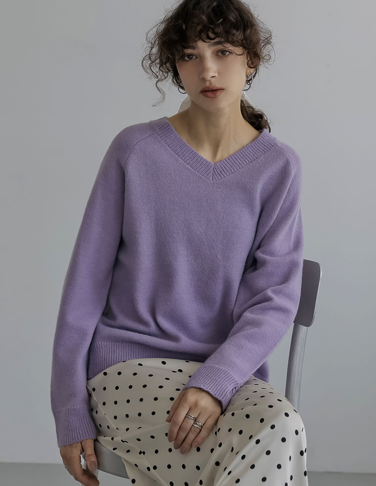 Re:EDIT（リエディ） ニット トップス 長袖 レディース 9色 M/L ニット