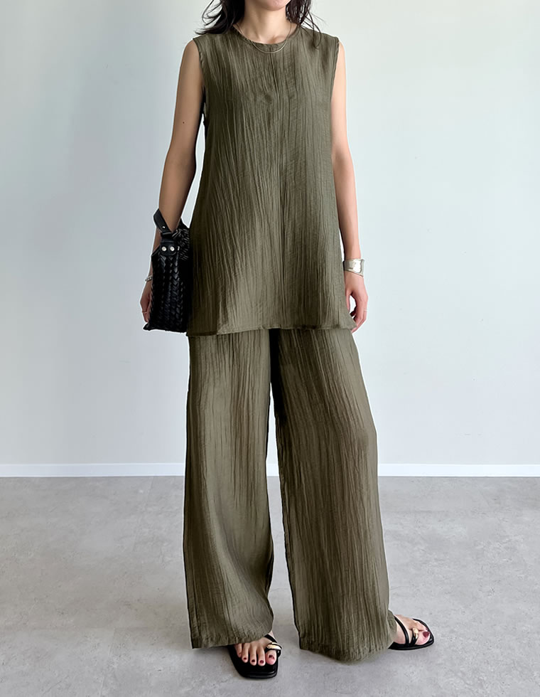 Re:EDIT（リエディ） セットアップ レディース パンツ トップス 2点