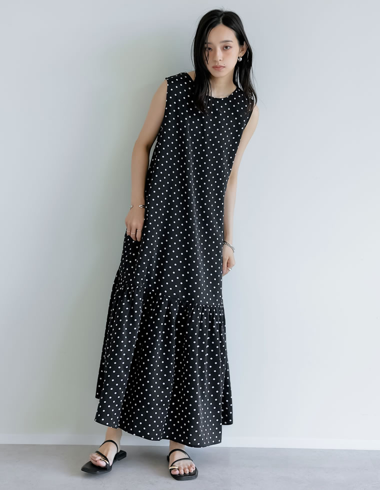 Re:EDIT（リエディ） ワンピース ロング丈 レディース 4色 低身長