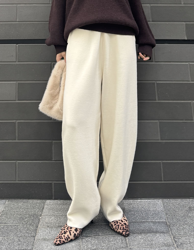 Re:EDIT（リエディ） パンツ バレルレッグ レディース 4色 低身長 高