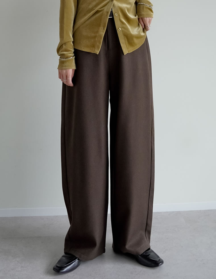 Re:EDIT（リエディ） パンツ カーブパンツ レディース 4色 低身長 高