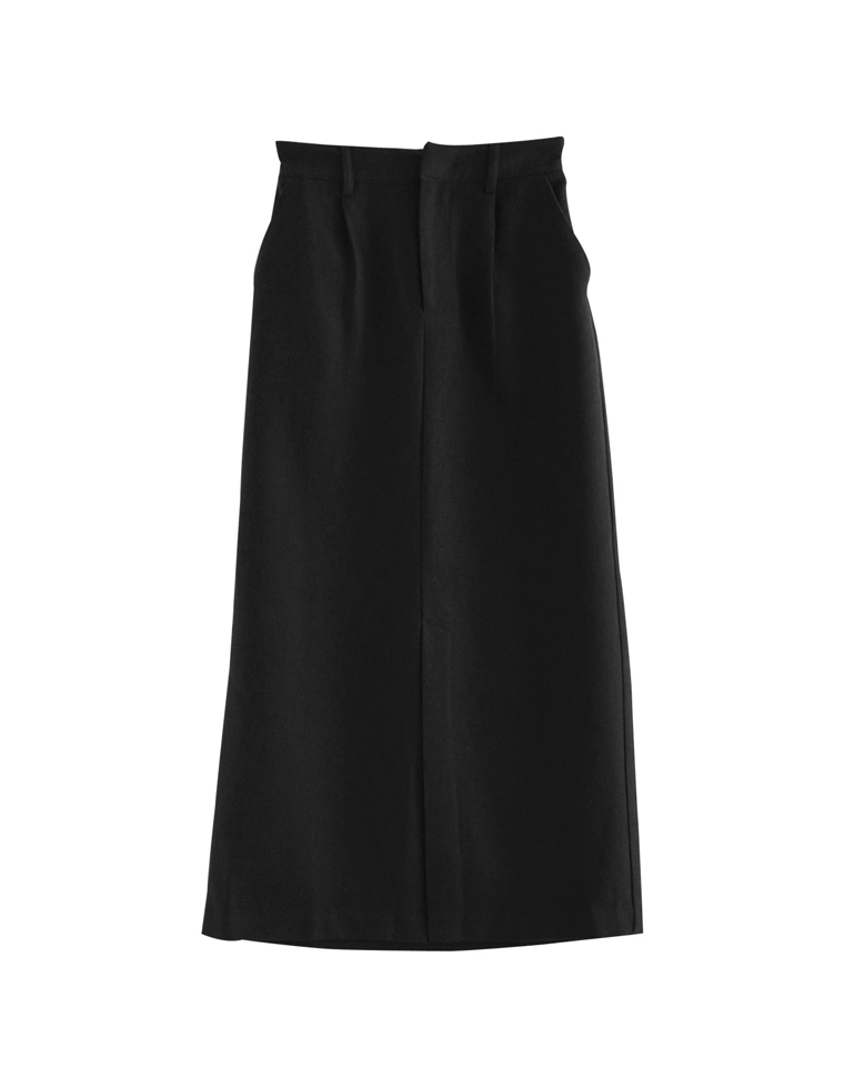 微起毛ツイルタイトスカート