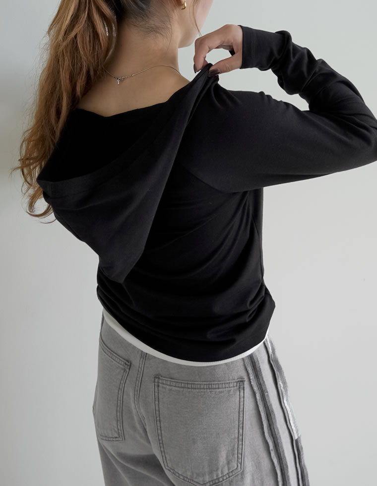 Re:EDIT（リエディ） トップス カットソー Tシャツ 長袖 レディース