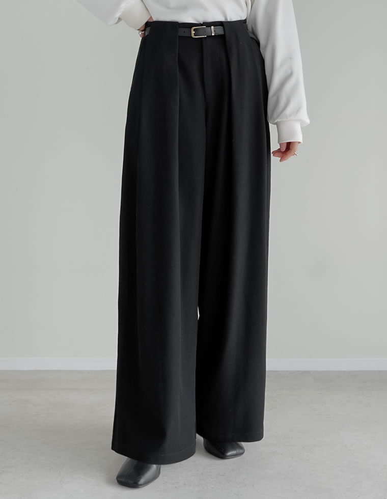 Re:EDIT（リエディ） パンツ ワイドパンツ レディース 4色 低身長 高