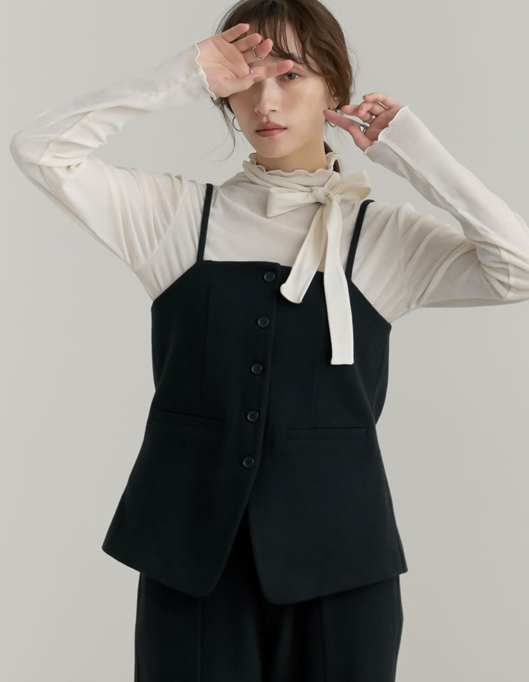 Re:EDIT（リエディ） ビスチェ キャミソール レディース 3色 M/L