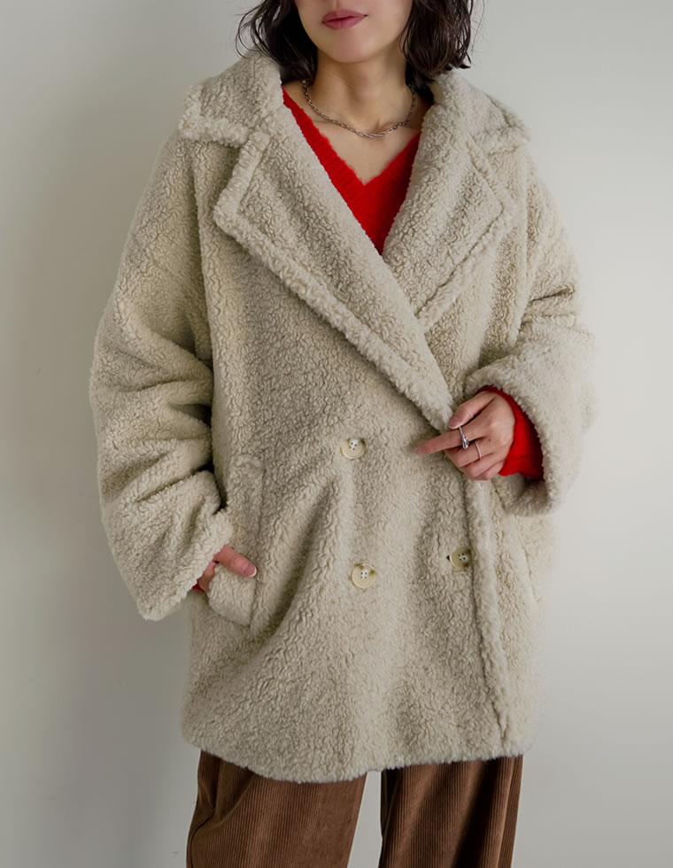 Re:EDIT（リエディ） 【クーポン対象】 コート ミドル丈 レディース 4