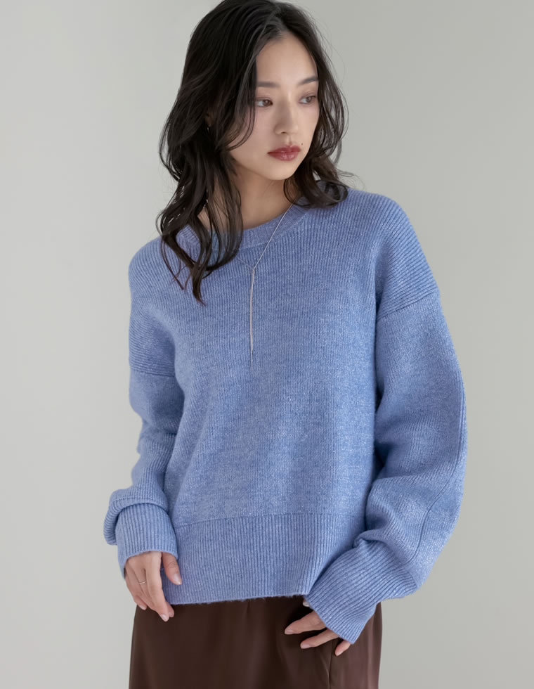 Re:EDIT（リエディ） ニット トップス レディース 4色 M/L ラメニット