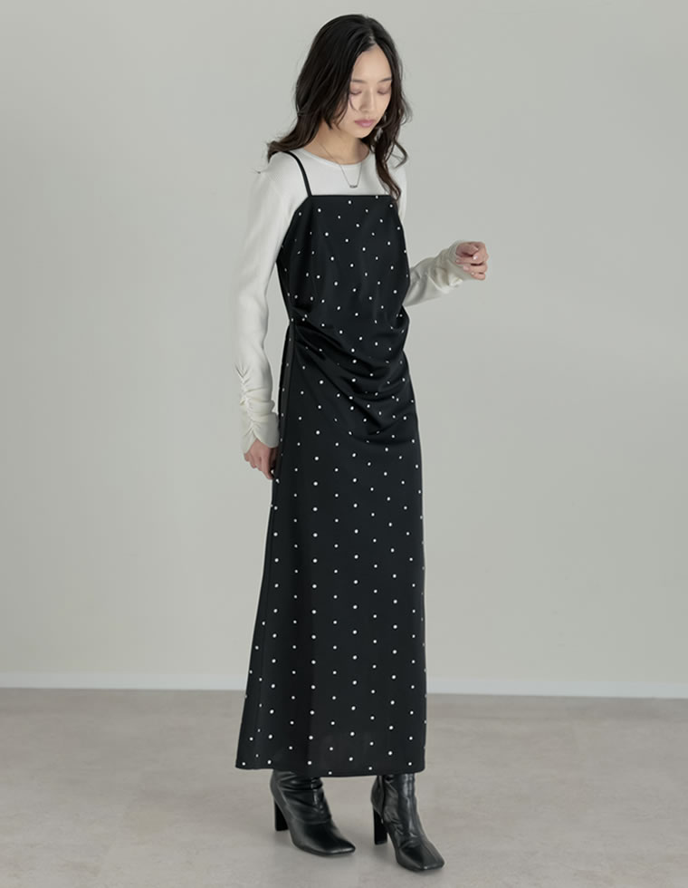 エトロ ワンピース レディース38 M ロング丈ドレス 総柄 マキシ丈 Aライン エトロ (ETRO)レディース/ワンピース＆ドレスの通販 | YOOX(ユークス)