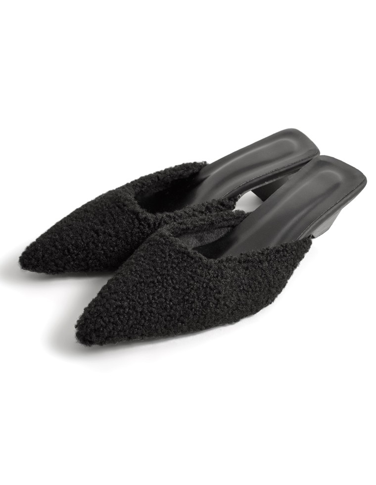 フェイクファーorボアミュール