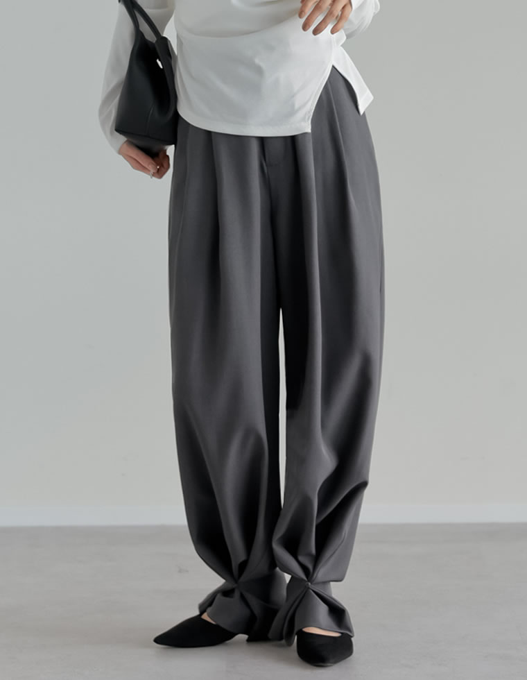 Re:EDIT（リエディ） パンツ ワイドパンツ レディース 4色 低身長 高