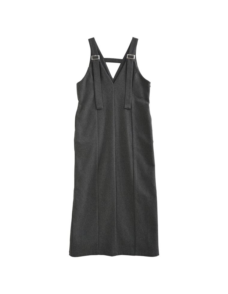 ウールライクジャンパースカート