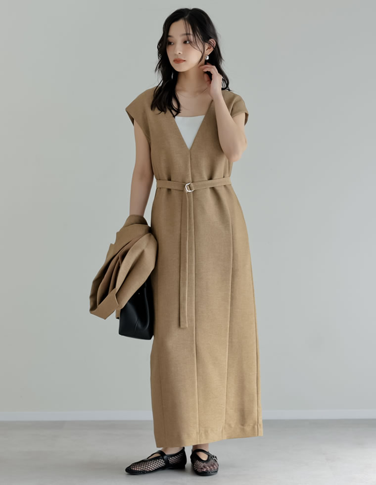 超美品　Rene ジレワンピース　ジャンパースカート 超美品 Rene ジレワンピース ジャンパースカート 【公式通販】
