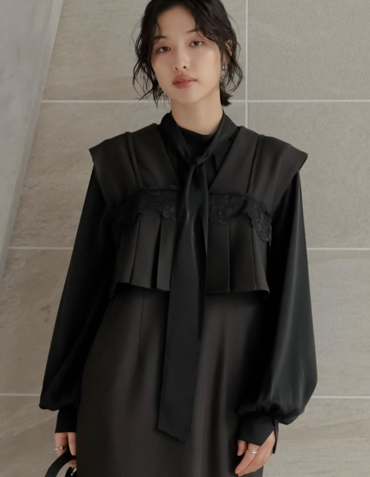 卒業式 母 服装 セレモニー シャツ ブラウス トップス レディース 3色 M/L ボウタイブラウス 取り外し可能 オケージョン 春夏 [mb] | Re:EDIT | 01