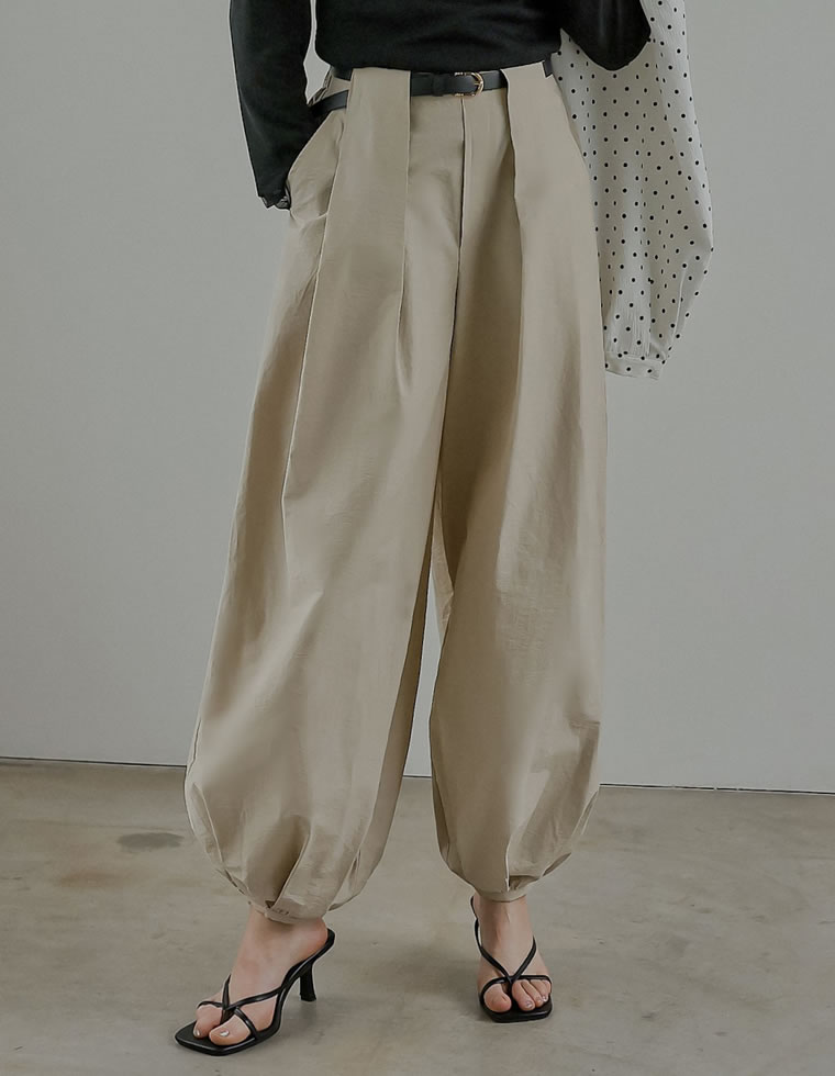 Re:EDIT（リエディ） パンツ カーブパンツ バレルレッグ レディース 3