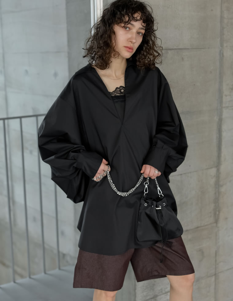 Re:EDIT（リエディ） トップス シャツ スキッパー レディース 3色 M/L