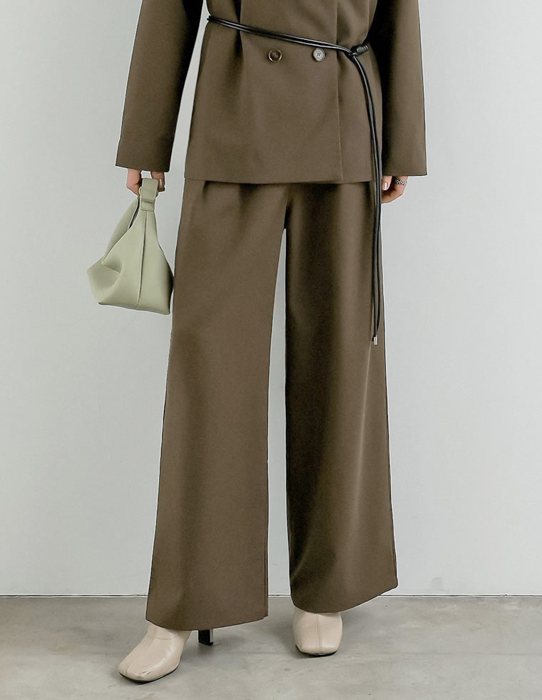 Re:EDIT（リエディ） パンツ スラックス レディース 4色 低身長 高身長