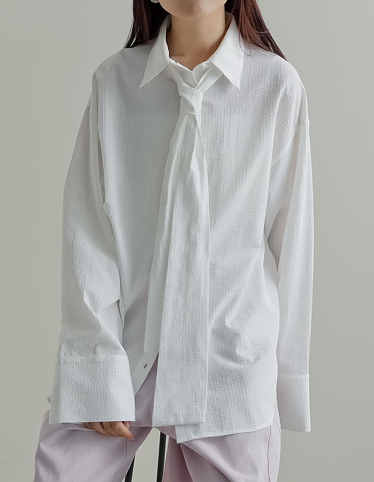 Re:EDIT（リエディ） トップス シャツ レディース 3色 M/L ボウタイ