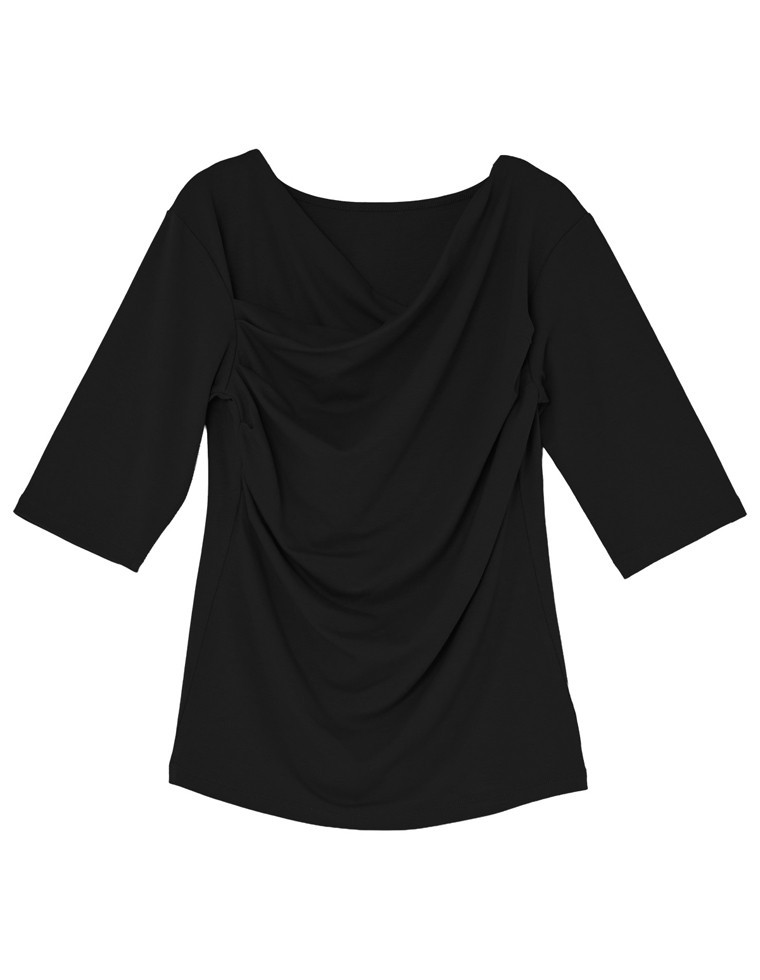 アンチピリングドレープ半袖Tシャツ