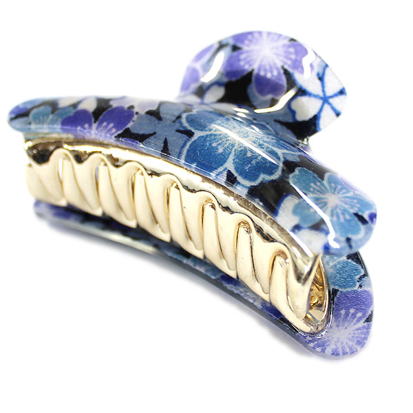 髪飾り ヘアークリップ 髪留め ヘアーアクセサリー アクセサリー バレッタ アクセ 桜柄 髪飾り（大） カワイイ おしゃれ hairclip |  | 04