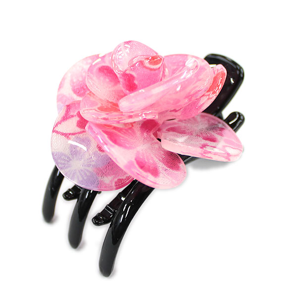 髪飾り バレッタ ヘアークリップ 髪留め ヘアーアクセサリー アクセサリー バレッタ アクセ 桜柄 髪飾り（中） カワイイ おしゃれ hairclip |  | 05