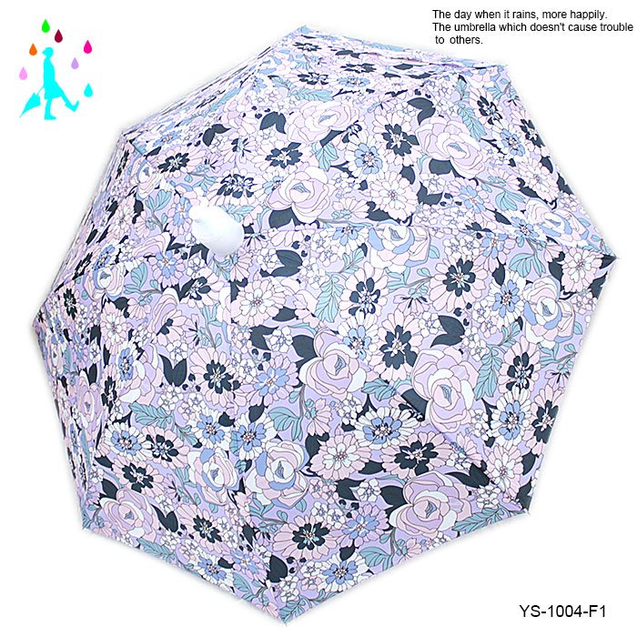 スルット傘 スライドカバー傘 スライドカバー 他人に迷惑を掛けない傘 実用新案登録 スルット 傘 雨傘 婦人用 |  | 01