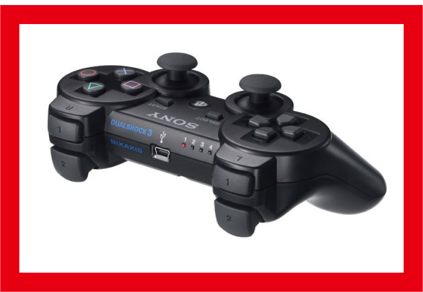 ゲームステーション - 【新品】PS3ワイヤレスコントローラDUALSHOCK3（ブラック）[デュアルショック3]★新品ですが外パッケージに