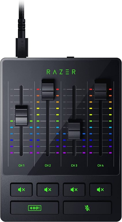 Razer レイザー Audio Mixer オーディオミキサー ミュート付き 