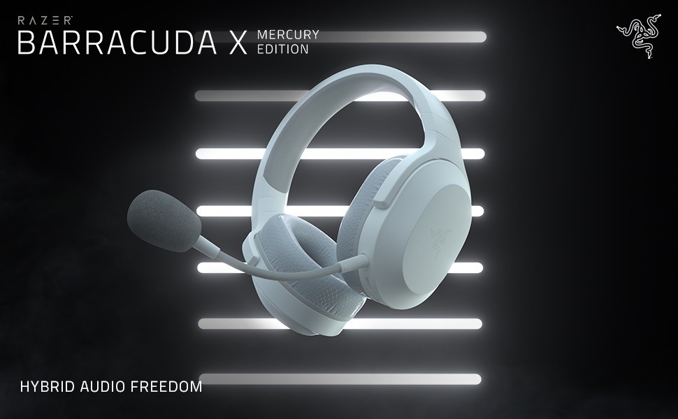 Razer レイザー Barracuda X Mercury White ワイヤレス ゲーミング