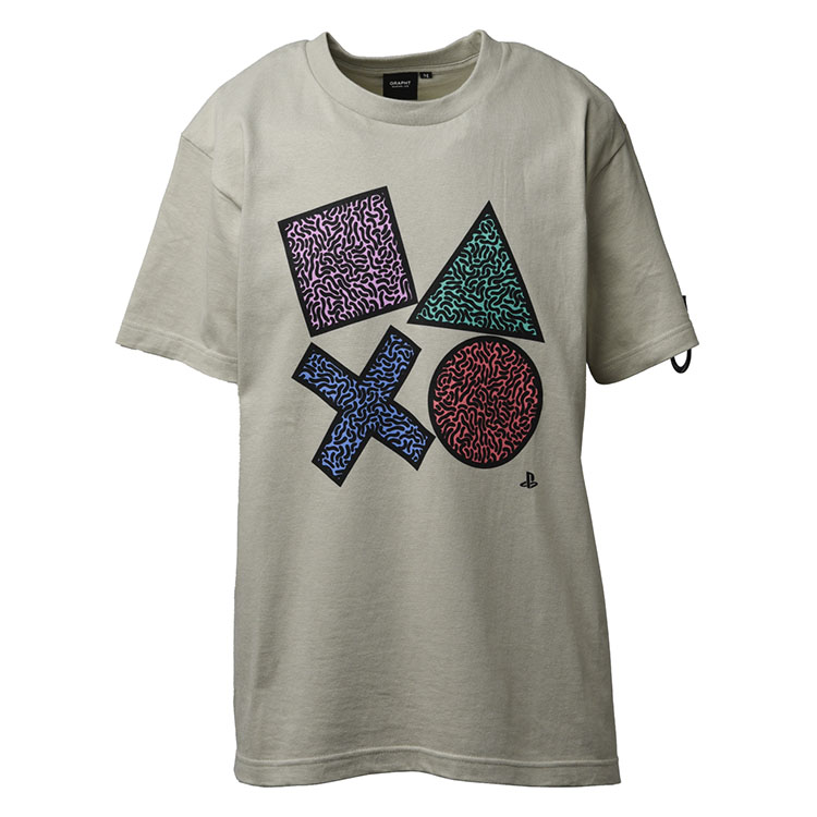 ASOBI GRAPHT 90'sテイスト フロントプリントTシャツ / PlayStation アソビグラフト｜gamingcenterbygrapht｜04