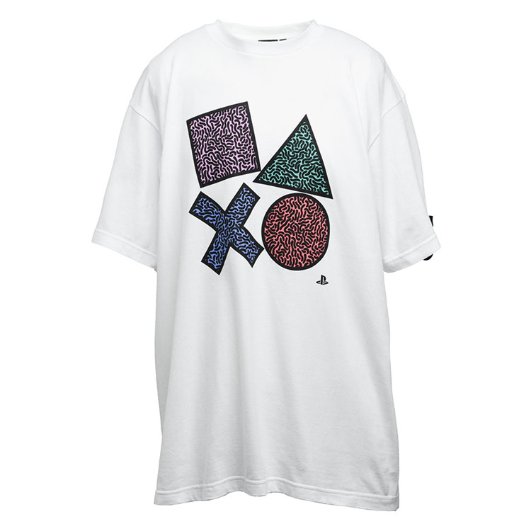 ASOBI GRAPHT 90'sテイスト フロントプリントTシャツ / PlayStation アソビグラフト｜gamingcenterbygrapht｜02