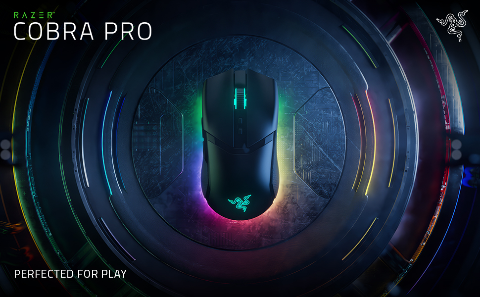 Razer レイザー Cobra Pro 没入感を高めるアンダーグローRGB＆つかみ