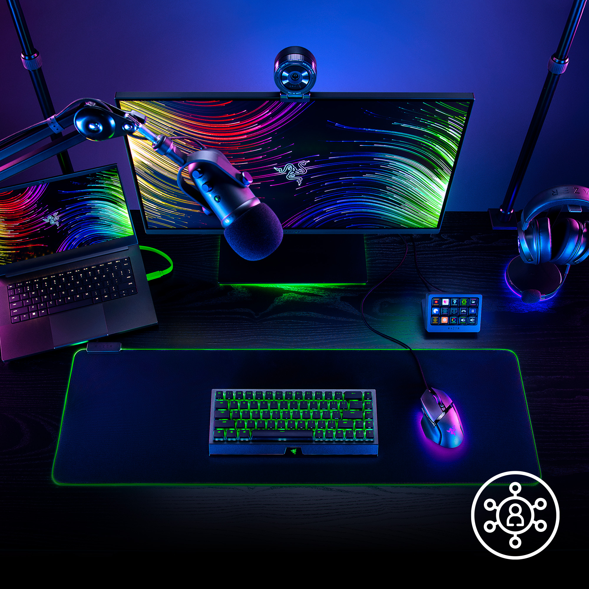 Razer Stream Controller X 割り当て可能なボタンにより配信や