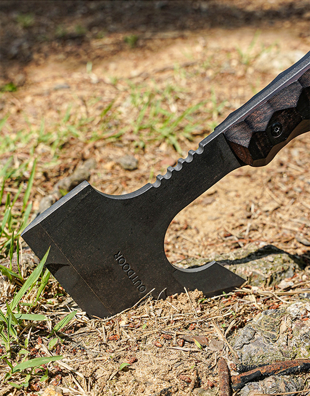 KZM カズミ フィールドレノカンアックス アウトドア手斧 薪割り 斧