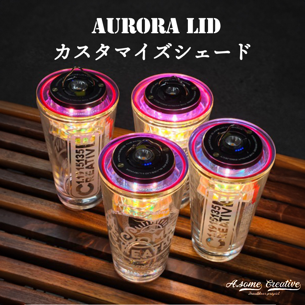 オーサムクリエイティブ オーロラ リッド カスタマイズ用シェード 専用
