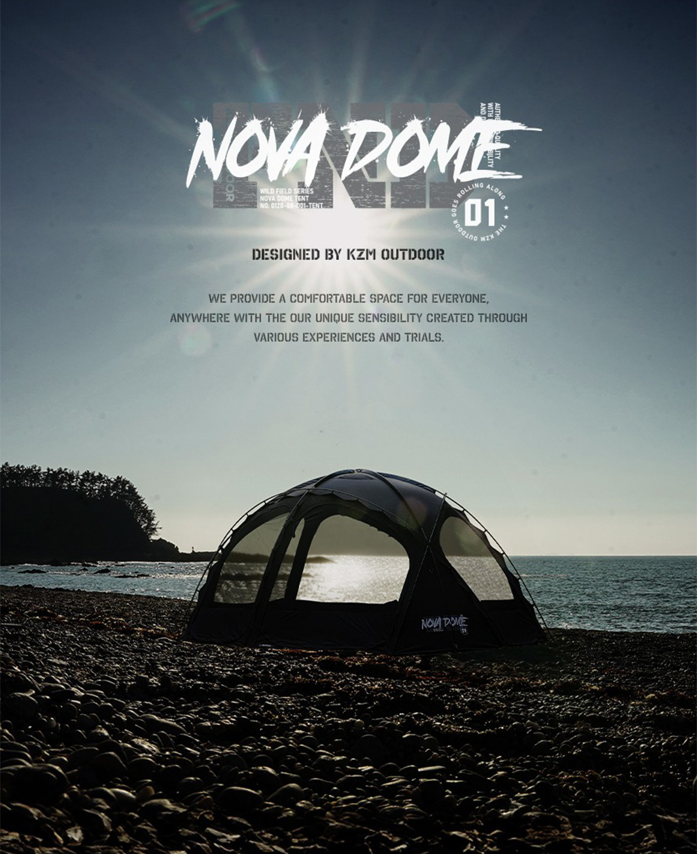 KZM OUTDOOR WILD FIELD NOVA DOME TENT カズミ ワイルド ノヴァ
