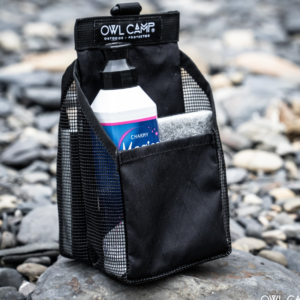 OWL CAMP メッシュ 軽量防水生地 X-pac キッチン ケース ラバー