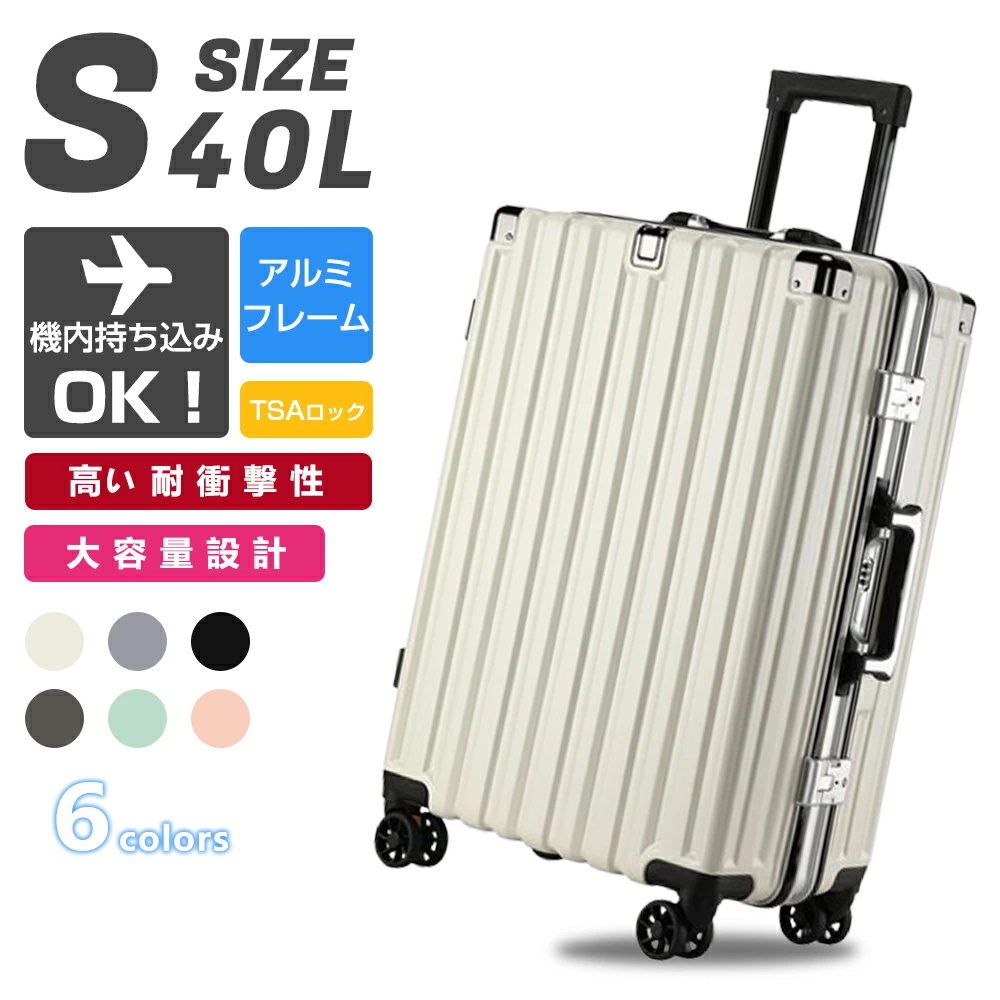 ゾウくん様専有イノベータースーツケースシルバーTSAロック頑丈