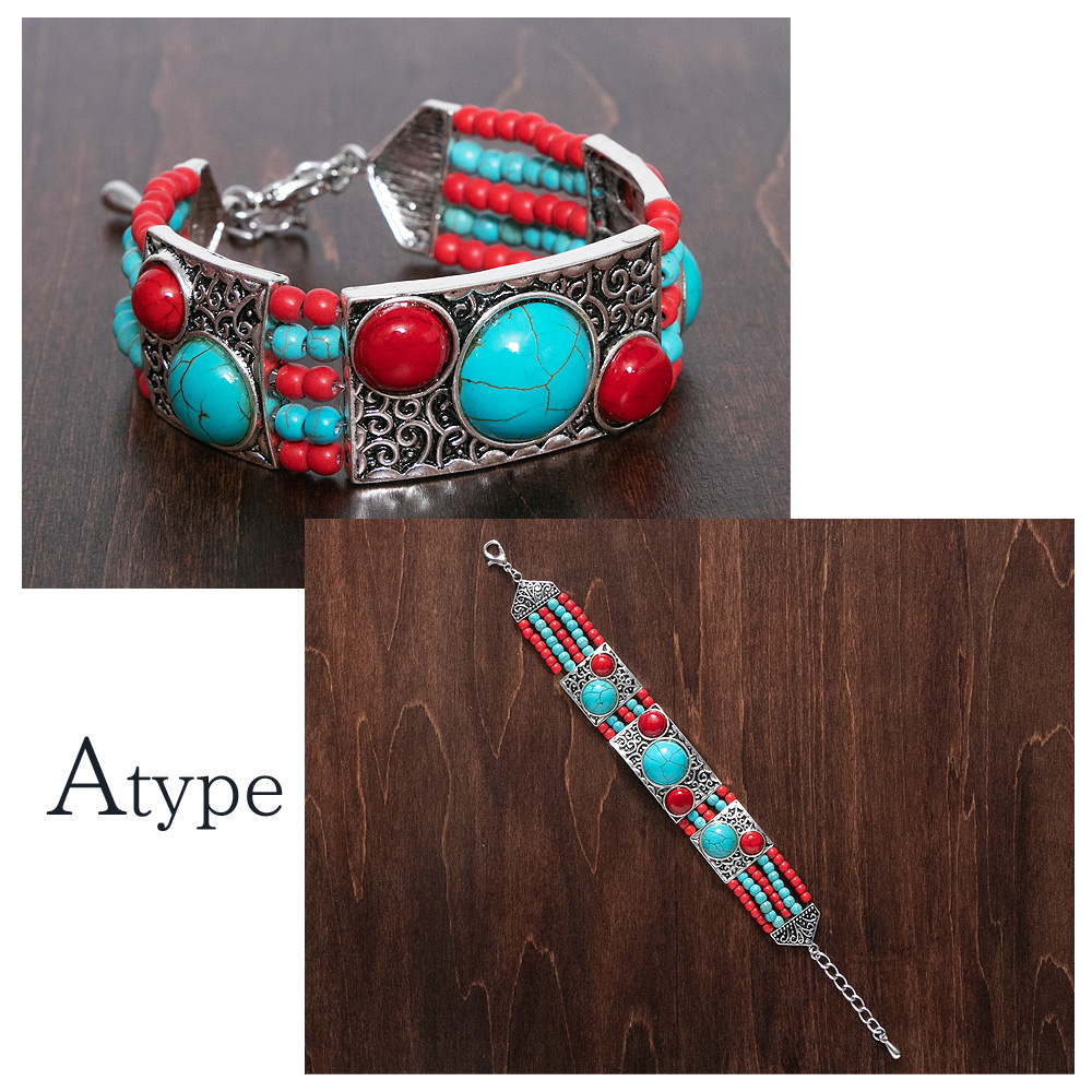 エスニック ブレスレット メンズ レディース エスニックファッション アジアンファッション ターコイズ ブルー レッド おしゃれ かわいい 大人 アジア雑貨ガネーシャ 通販 Yahoo ショッピング