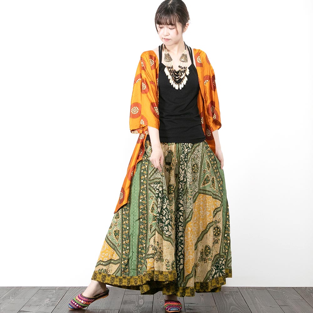 楽天市場】スカート ロングスカート フレアスカート マキシ