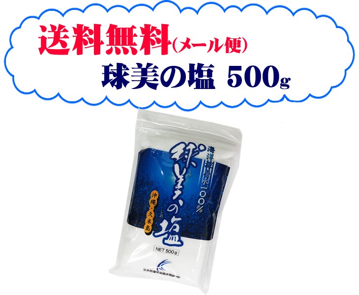 球美の塩500g×1個