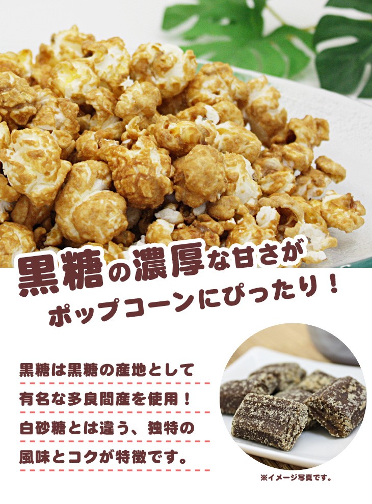 2000年/韓国/ポップコーン 琉球ポップコーン（黒糖味）80g : 沖縄健康市場 - 通販 - Yahoo